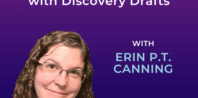 Episode 74, Capture story ideas with discovery drafts, on the Embracing the fiction author journey podcast
